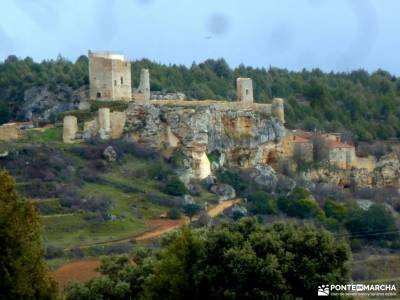 Fuentona y Sabinar de Calatañazor;mar y montaña la ruta de las caras curavacas plataforma de gredo